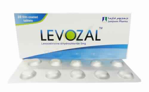 نشرة حبوب ليفوزال Levozal  لعلاج التهابات الجيوب الأنفية