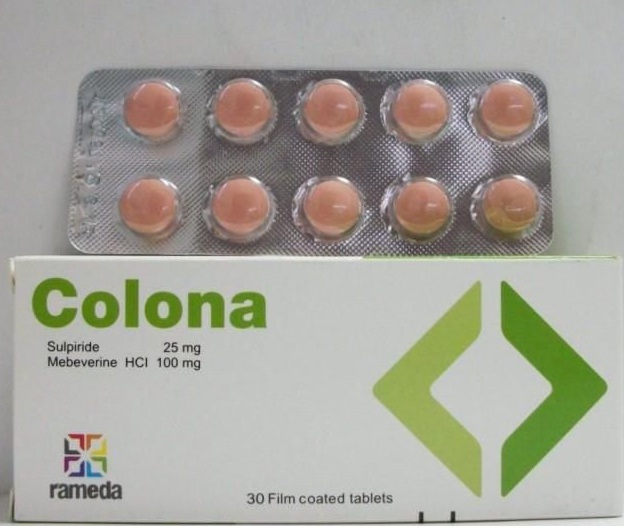 دواء كولونا colona لعلاج أمراض القولون العصبي وتقلصات المعدة