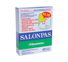لصقة سالونباس Salonpas لعلاج الام الظهر