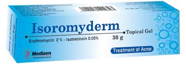 نشرة ايزوروميديرم جيل isoromyderm gel  لعلاج حب الشباب