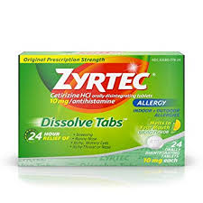 نشرة دواء زيرتك Zyrtec للحساسية