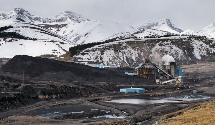 اكبر مناجم الفحم فى كندا