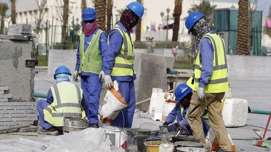ظروف العمل فى قطر